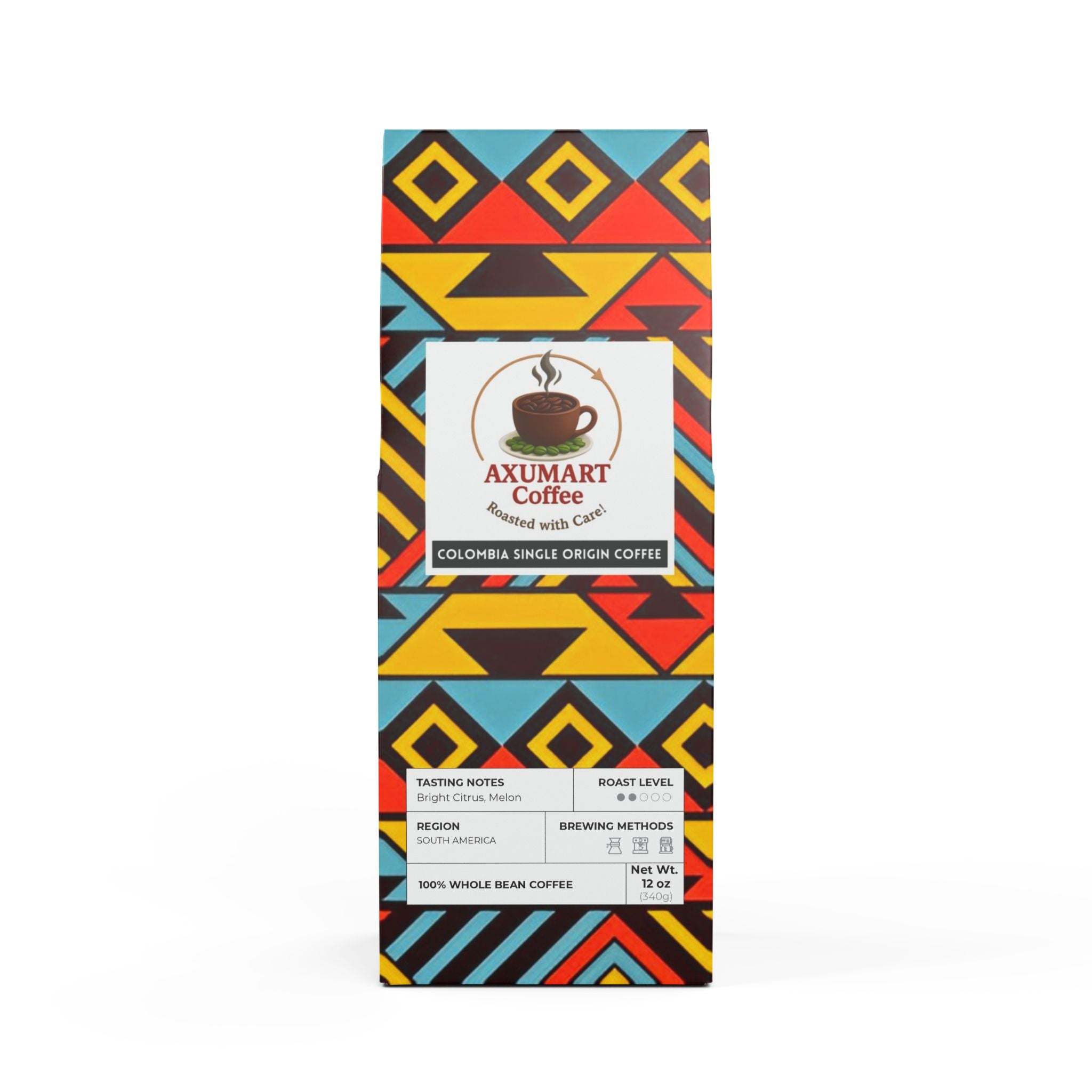 Colombia Single Origin Coffee (Light-Medium Roast)