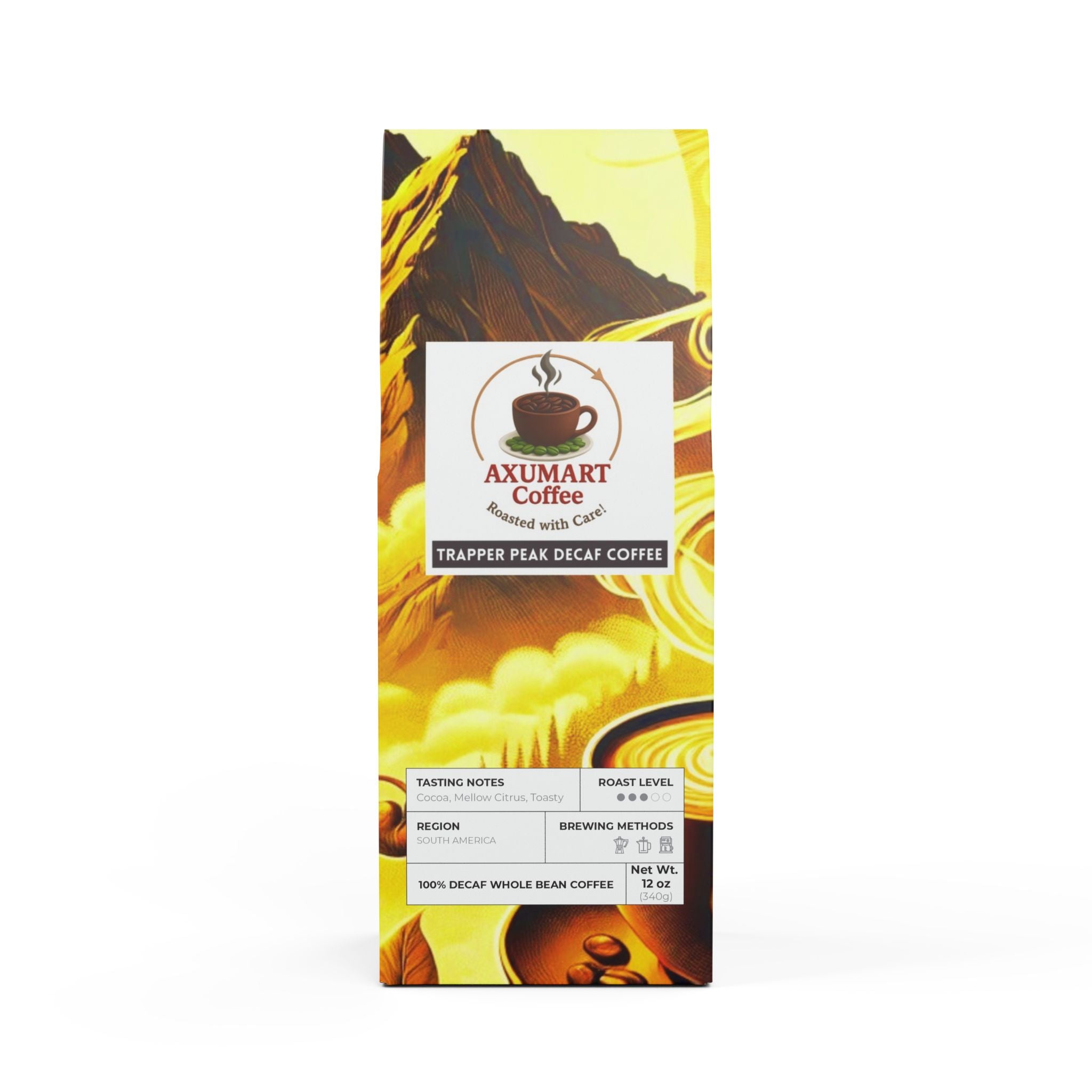 Trapper Peak Decaf Coffee Blend (Medium Roast)