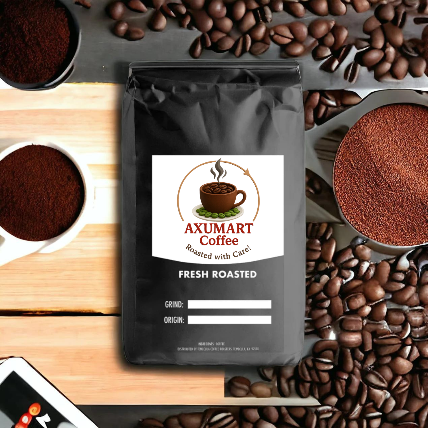 6 Bean Blend – Rich, Bold, and Full-Bodied Artisan Coffee Roast