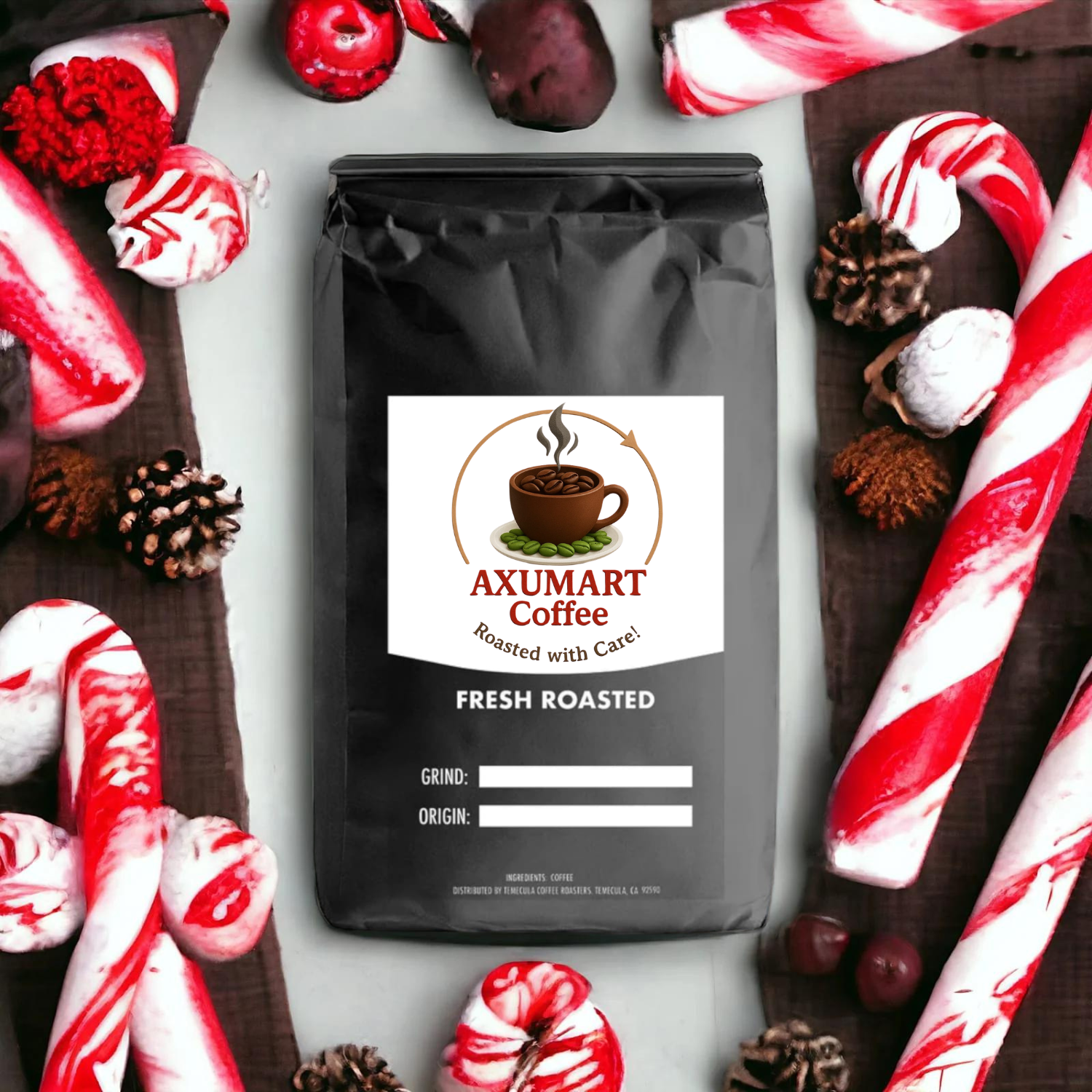 Candy Cane Flavored Coffee